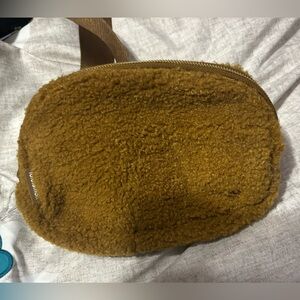 Brown Sherpa lululemon belt bag 1L